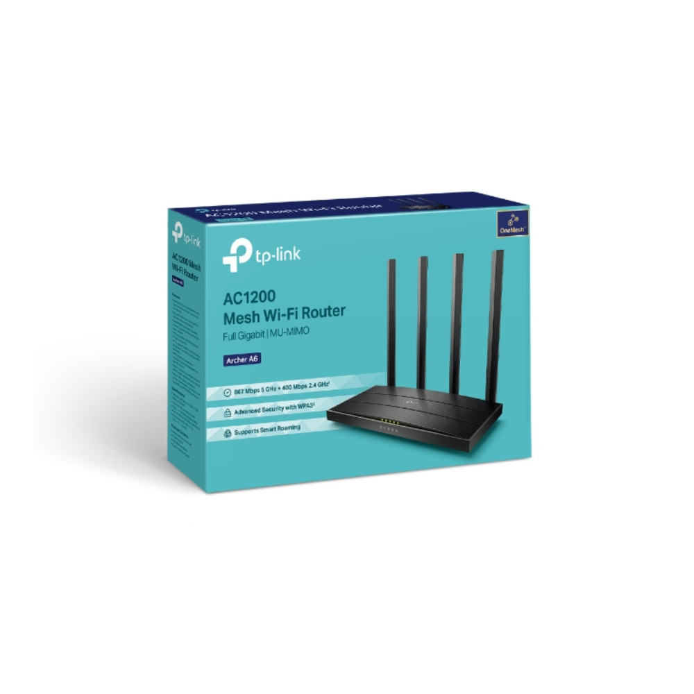 ROUTER AC1200 DUAL BAND 4 ANTENAS - Oklahoma Mayorista de Tecnología